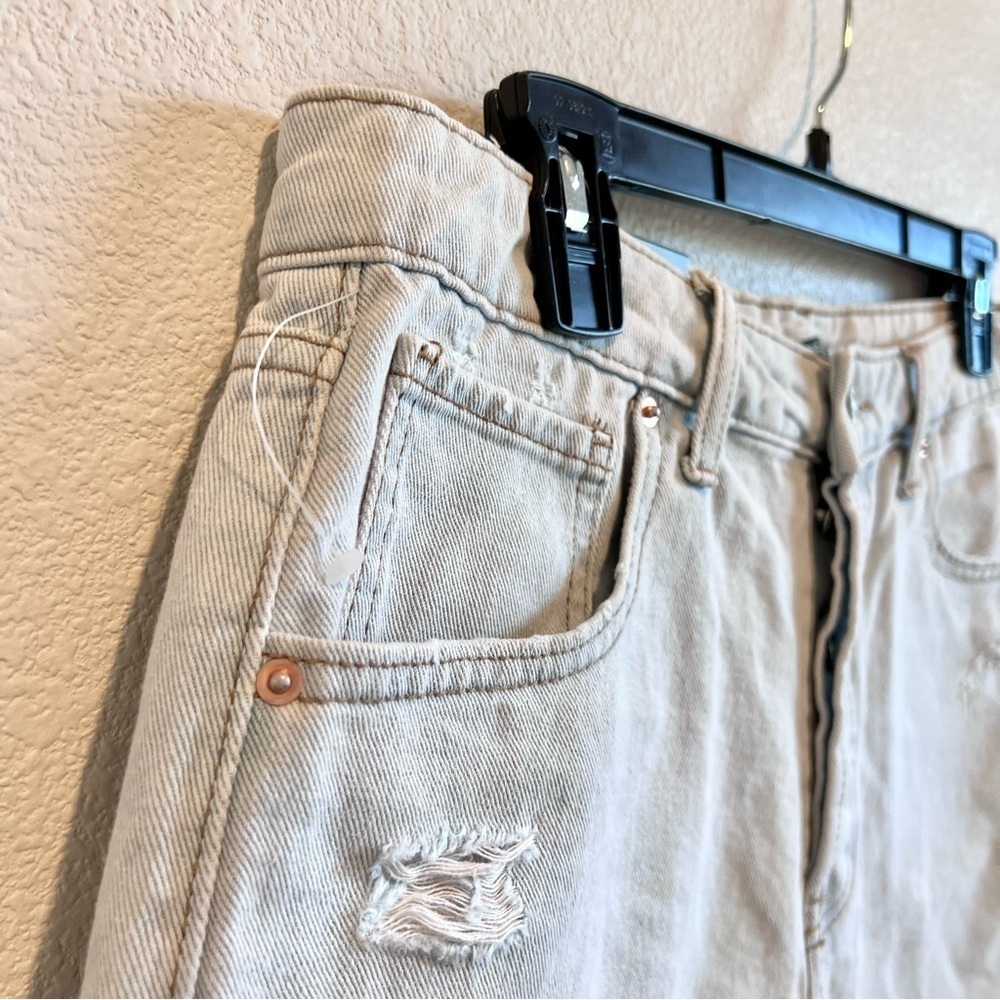 Wild Fable Button Fly Super High Rise Cut Off Light Wash Jean Shorts Sz 12 NWT - Picture 2 of 9